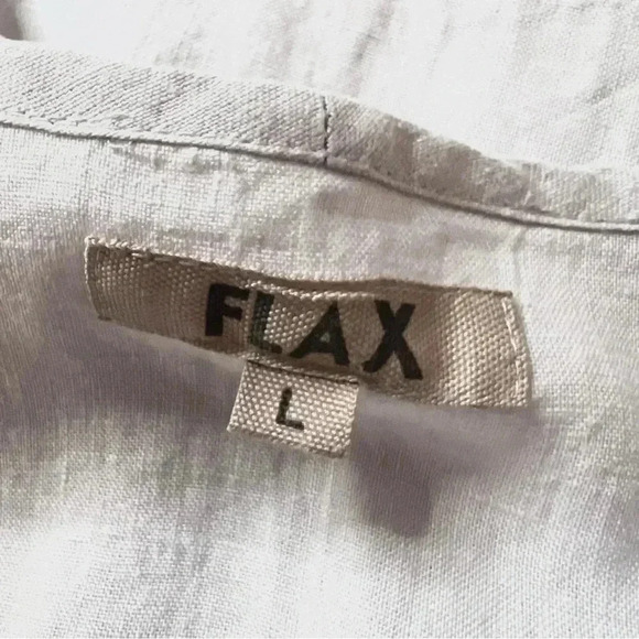 Flax Light Gray Sleeveless Top - Picture 3 of 6